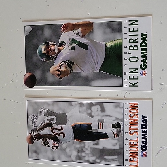 1992 NFL Gameday Aaron Cox , Lemuel Stinson, Ken O'Brien Vintage Cards Rare Set - Picture 3 of 6